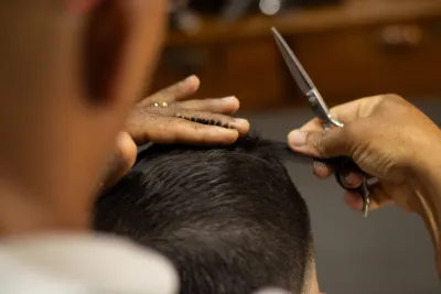 Gunting Rambut Lelaki, foto 2